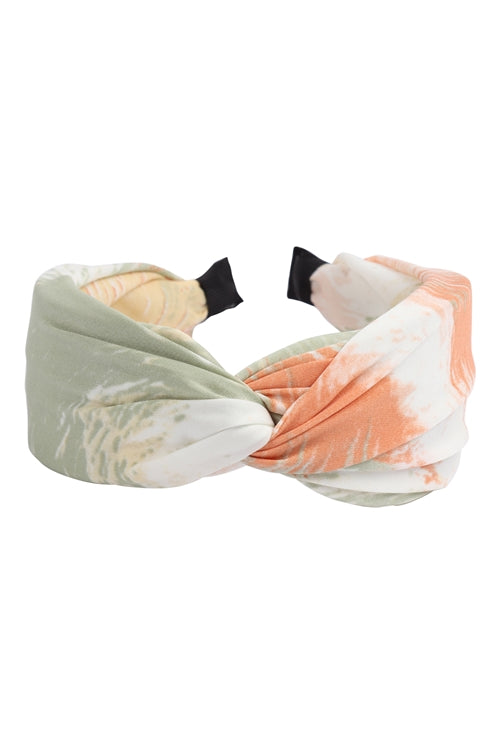 Multicolor Knotted Headband