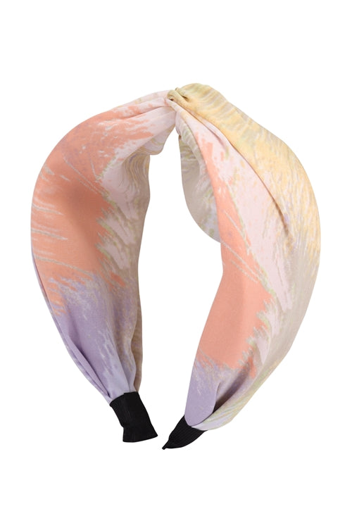 Multicolor Knotted Headband