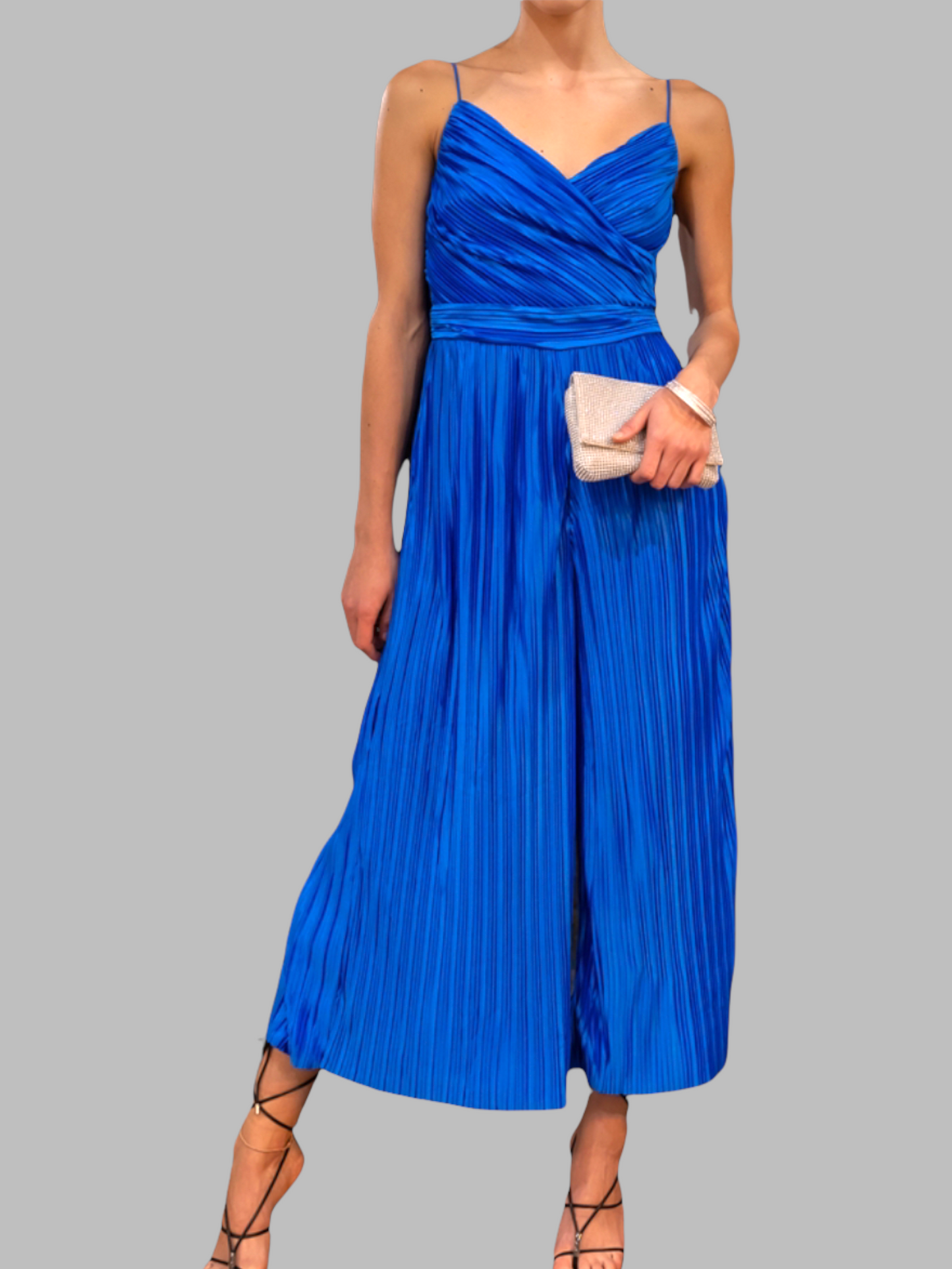 Cobalt Sleeveless Jumpsuit