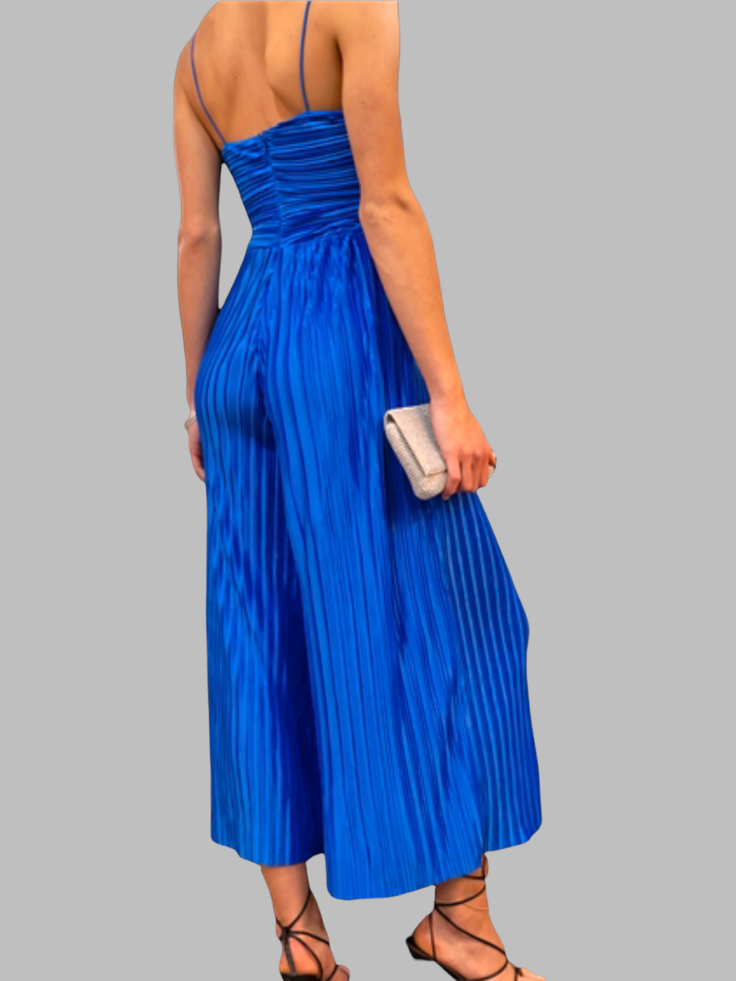 Cobalt Sleeveless Jumpsuit