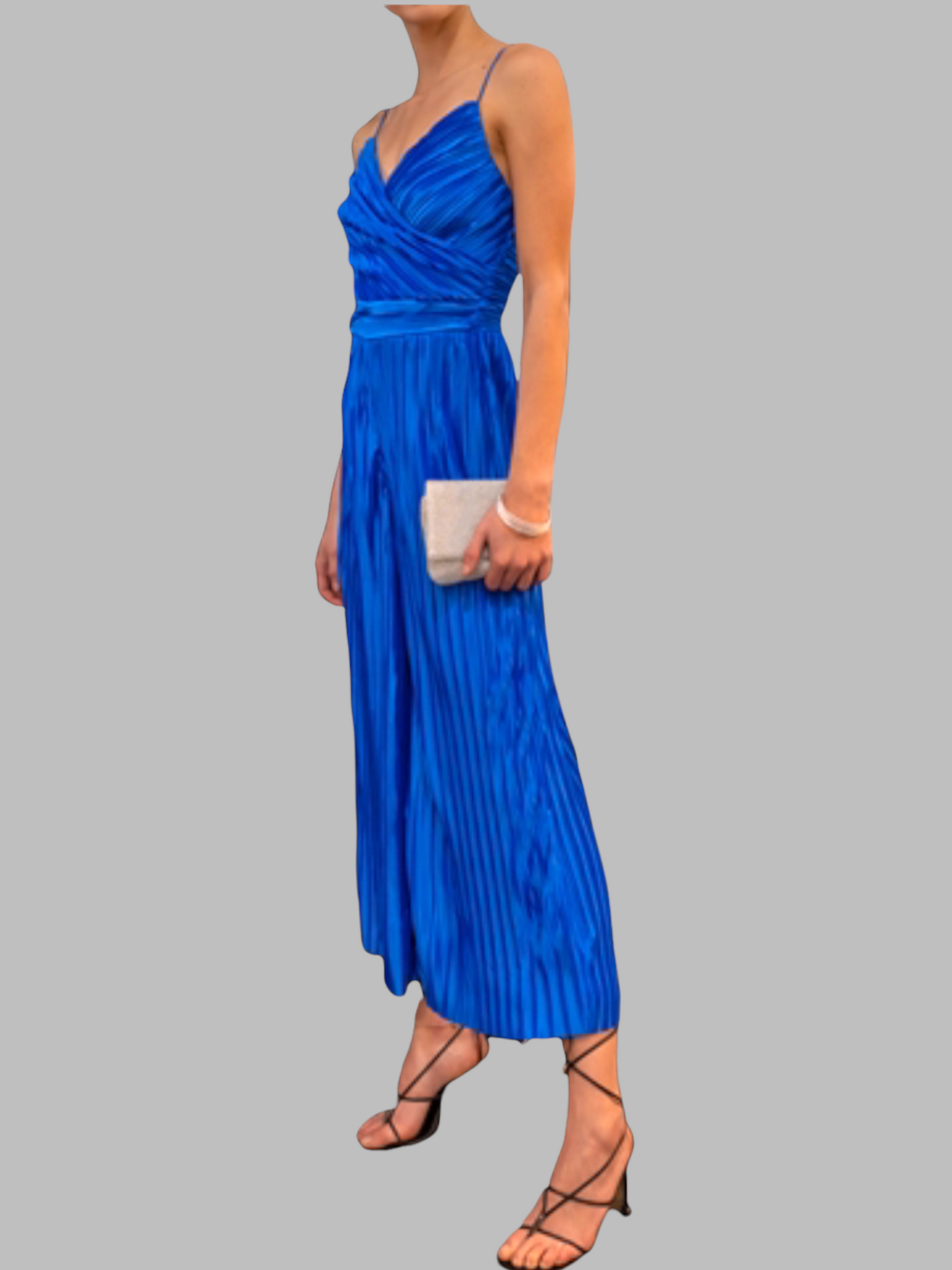 Cobalt Sleeveless Jumpsuit