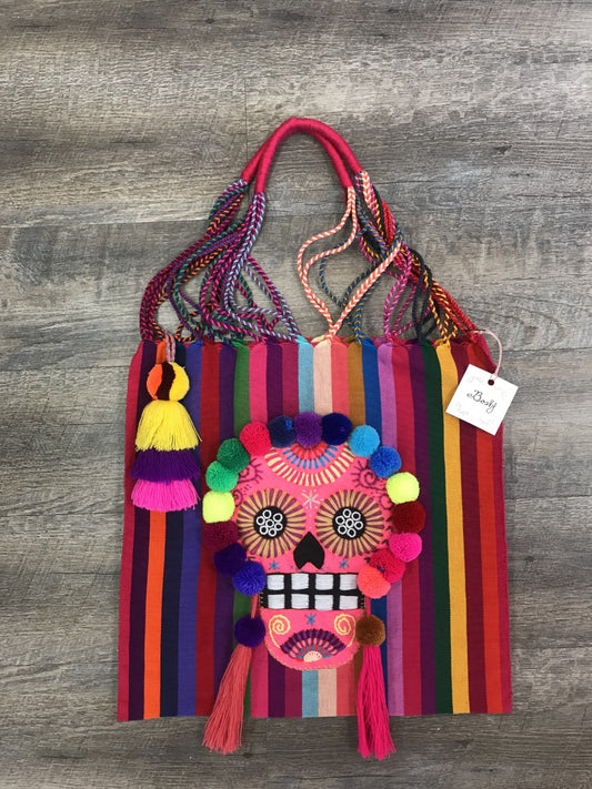 Candy Skull Telar Bag