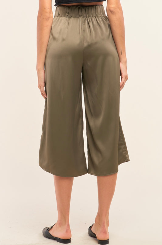 Olive Capri Pants