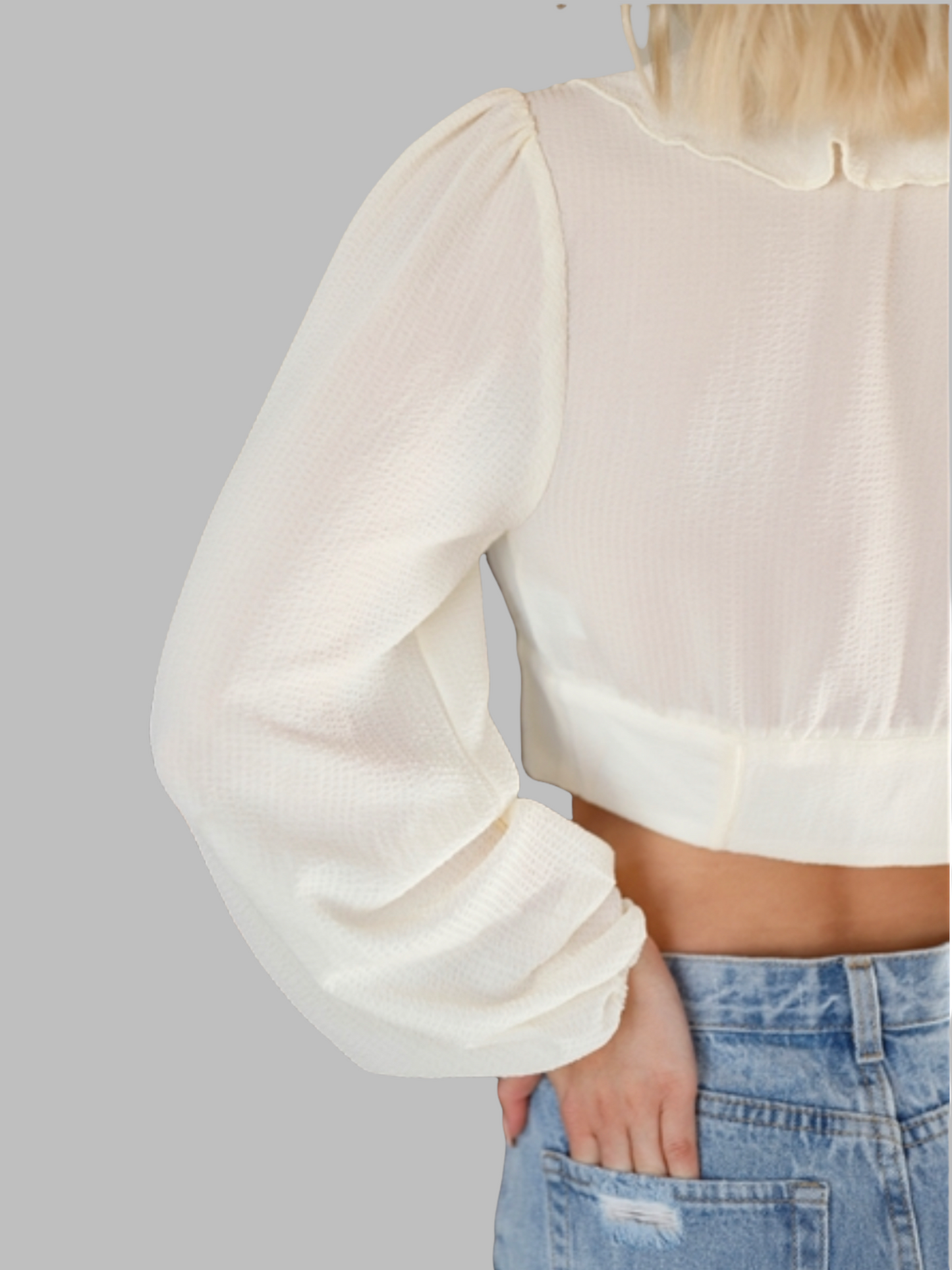 Ivory Crop Top