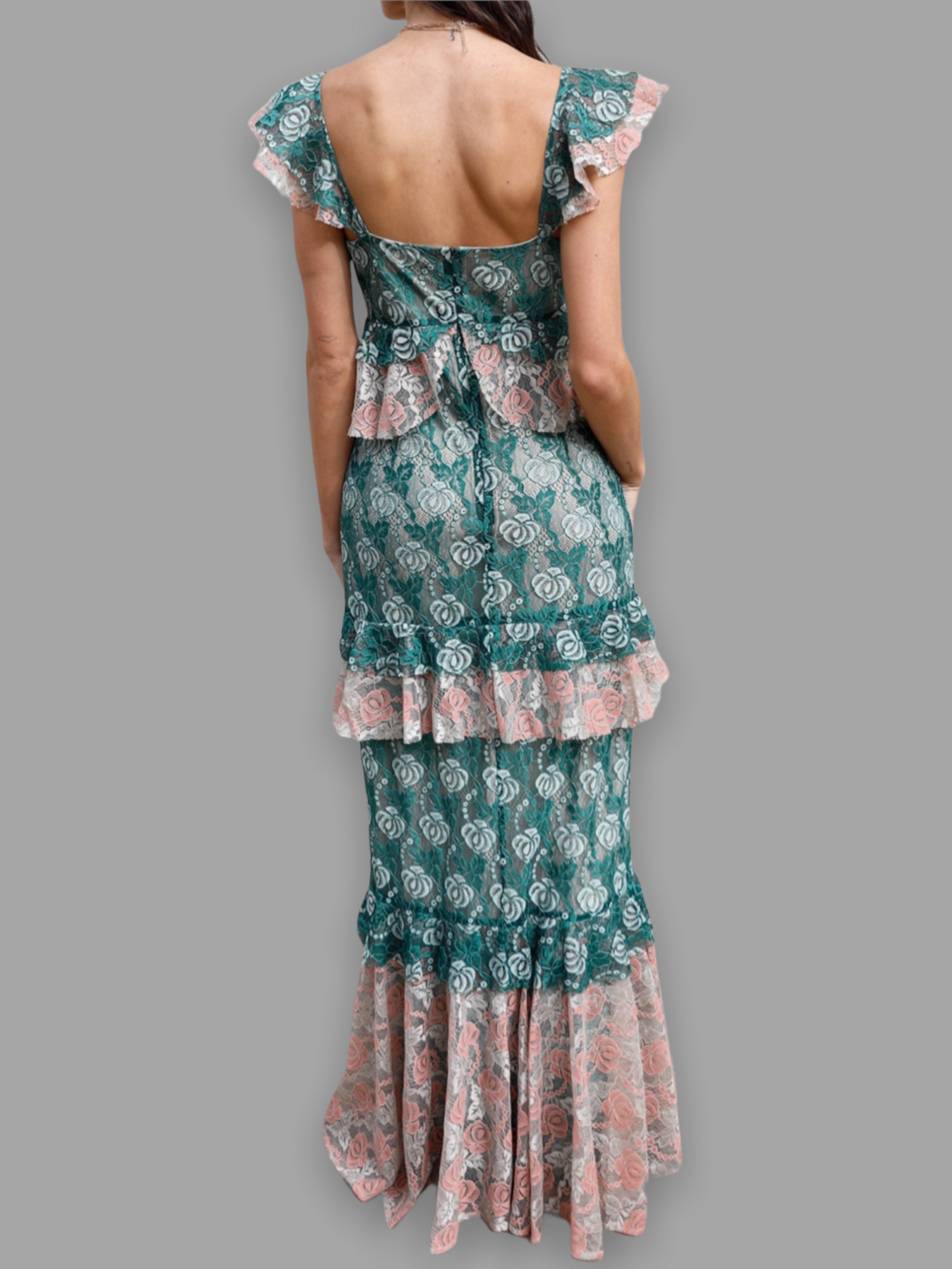 Mint Blush Maxi Dress