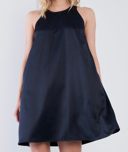 Navy Loose Fit Dress